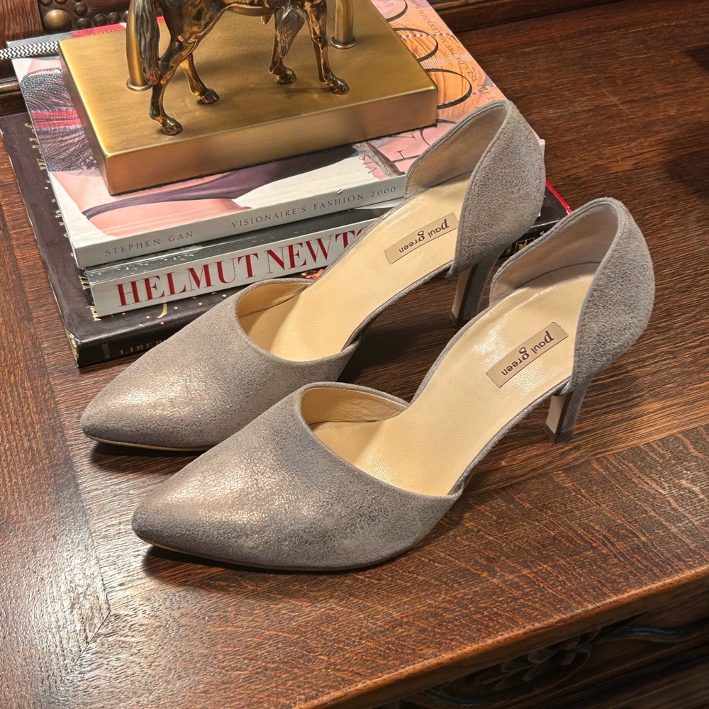 Paul Green Silver Heels